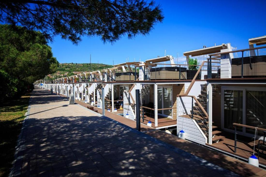 Villa Floating Sea House Miramare Portorose Esterno foto