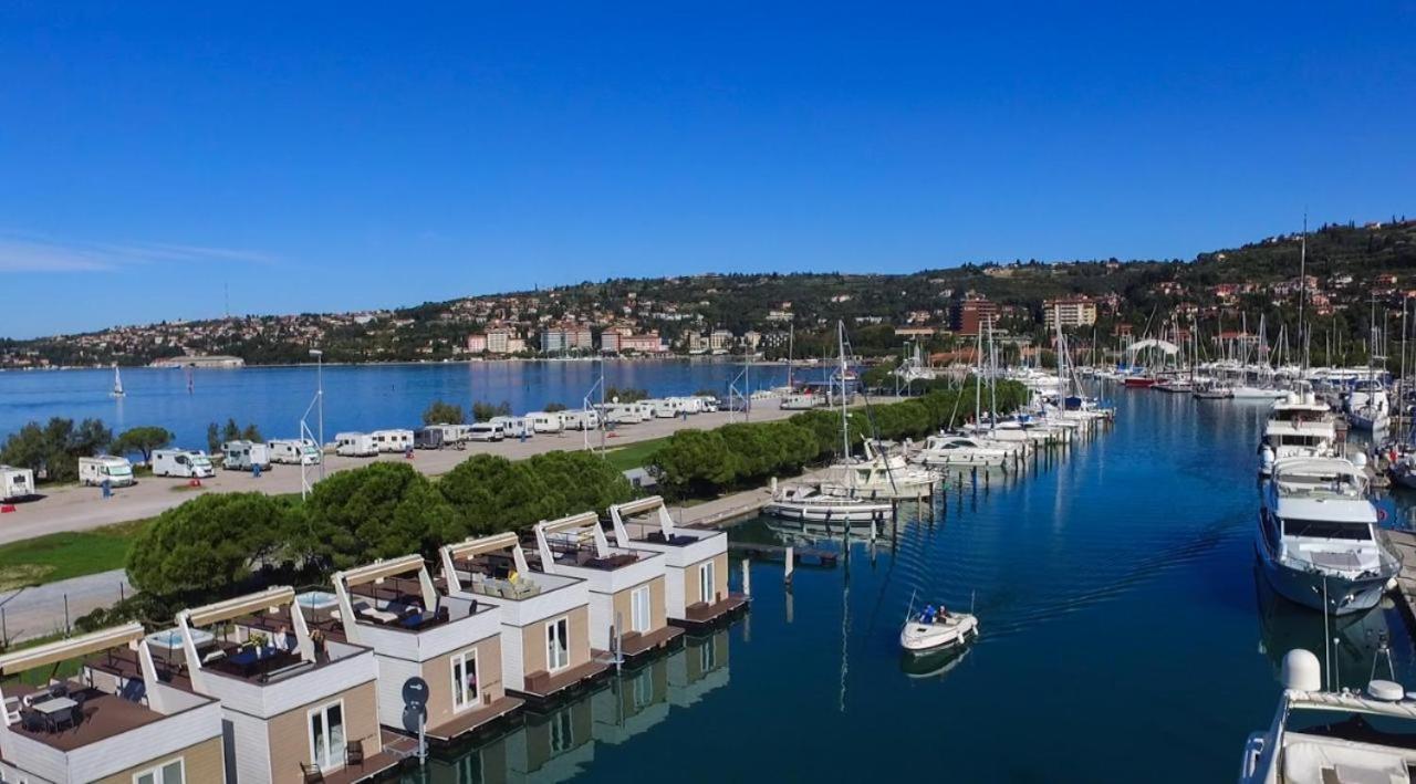Villa Floating Sea House Miramare Portorose Esterno foto