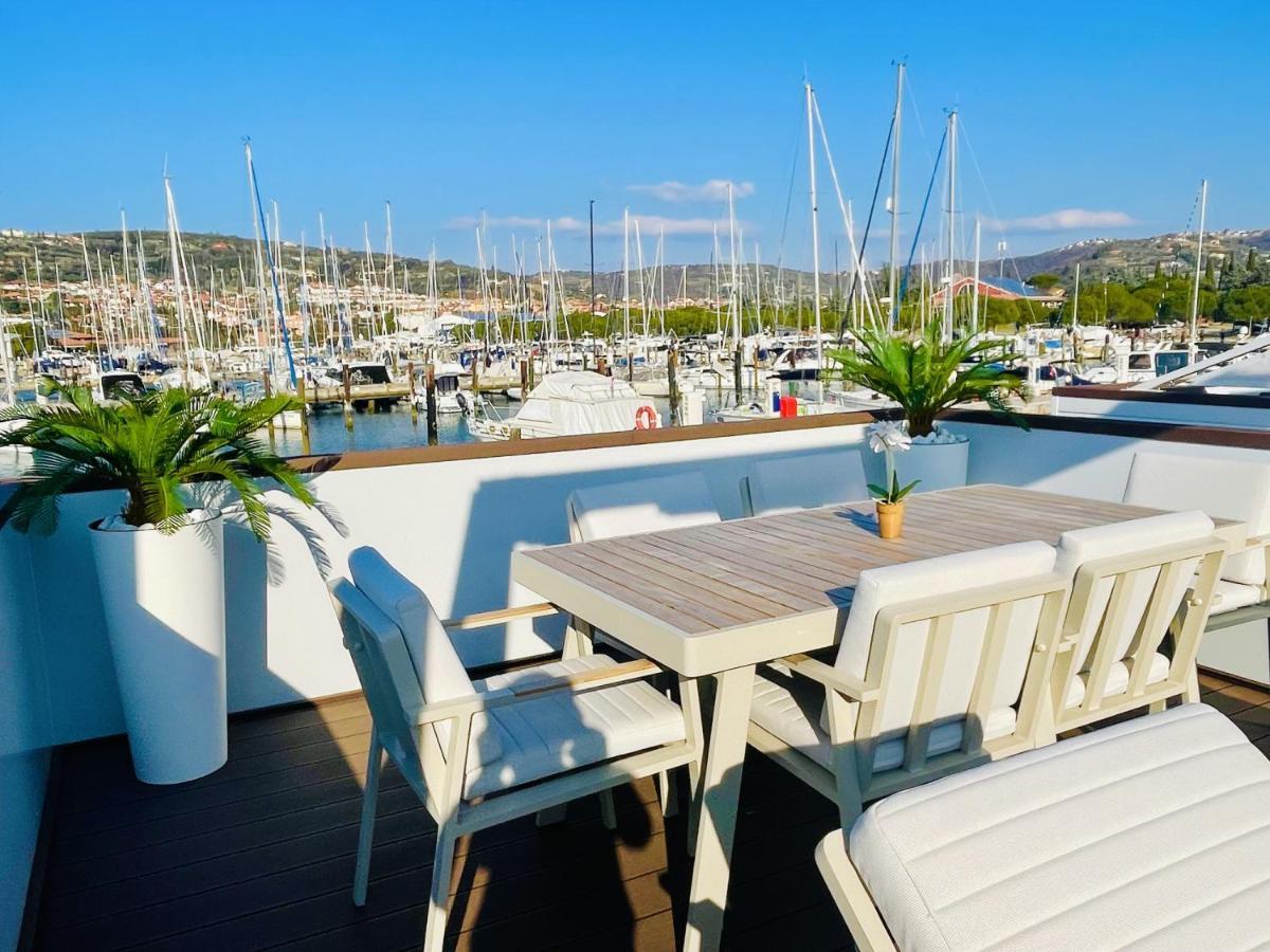 Villa Floating Sea House Miramare Portorose Esterno foto