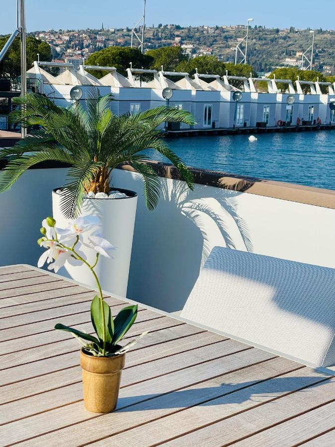 Villa Floating Sea House Miramare Portorose Esterno foto