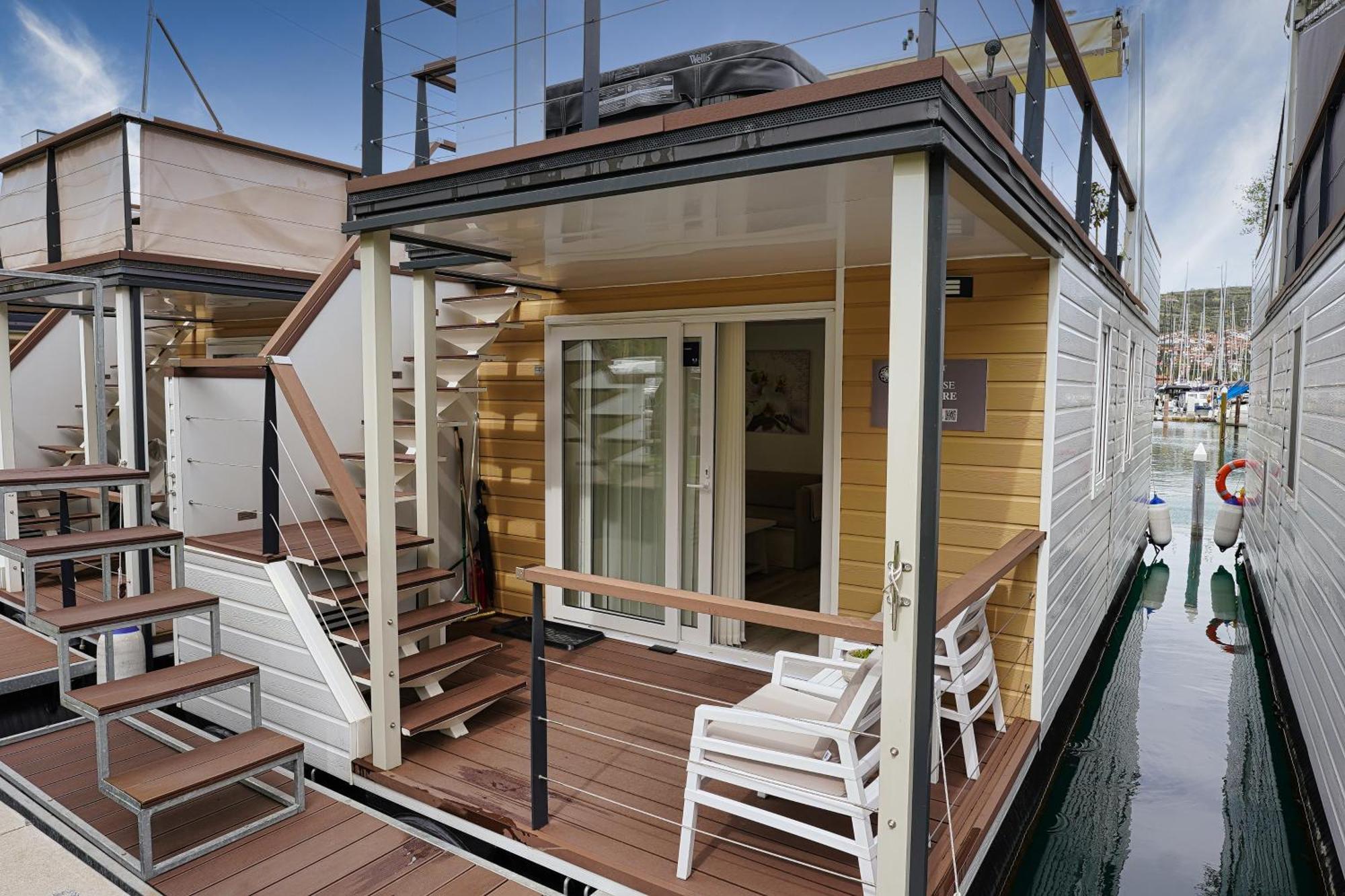 Villa Floating Sea House Miramare Portorose Esterno foto