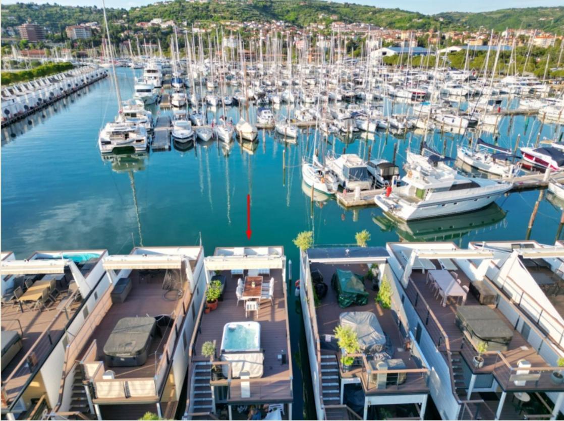 Villa Floating Sea House Miramare Portorose Esterno foto